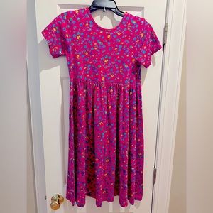 Hanna Andersson Girls Pink Flower dress